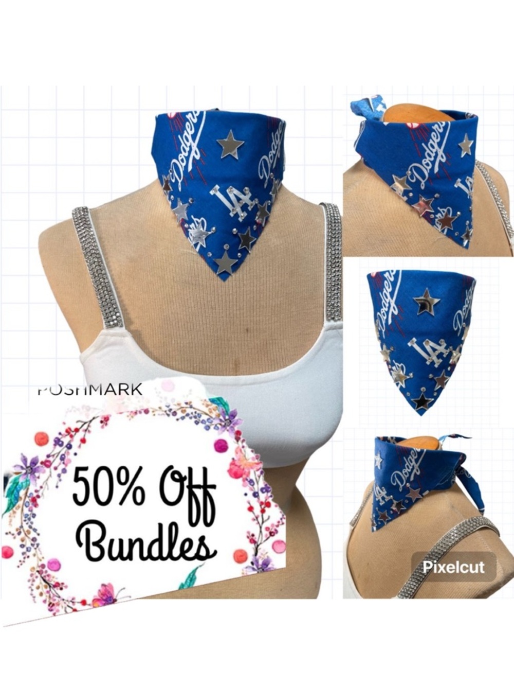 Go Blue Starry Choker